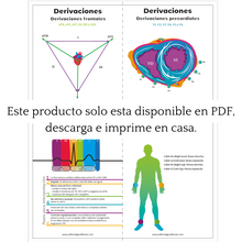 Cargar imagen en el visor de la galería, Flashcards de electrocardiograma PDF