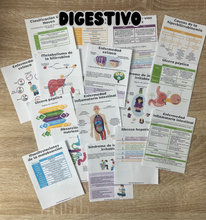 Cargar imagen en el visor de la galería, Flashcards de Medicina interna PDF
