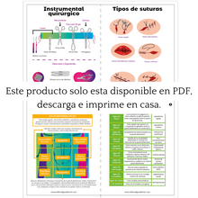 Cargar imagen en el visor de la galería, Flashcards de cirugía general y anestesia PDF
